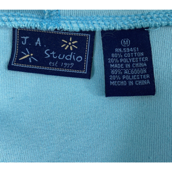 Womens Velour Pants & Zip Hoodie Jacket Size Medium Y2K Turquoise Blue Tracksuit - Picture 4 of 16